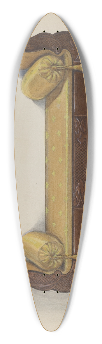 Charles Cullen - Settee 39.3 inch art pintail longboard deck
