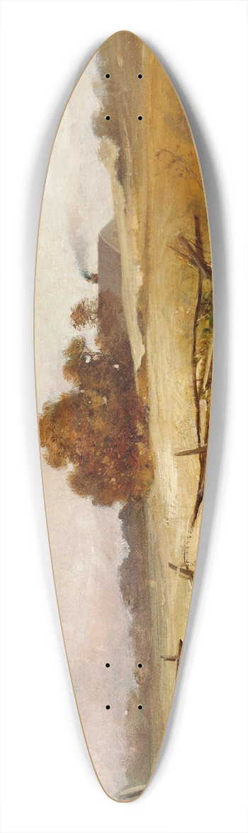 Charles Ethan Porter - Autumn Landscape 39.3 inch art pintail longboard deck
