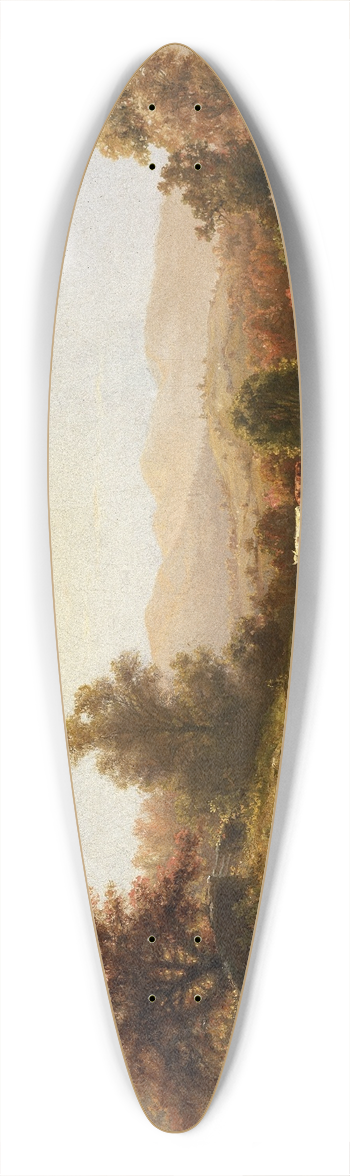 Charles Herbert Moore - Landscape 39.3 inch art pintail longboard deck