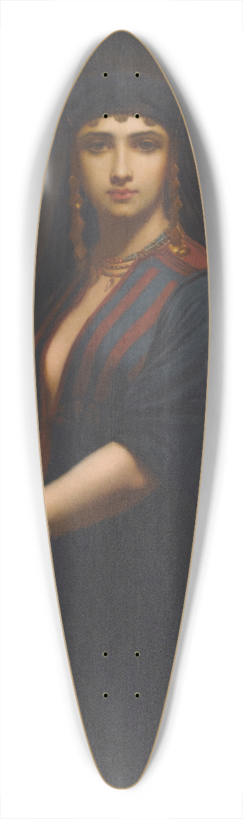 Charles Landelle - Lorientale 39.3 inch art pintail longboard deck