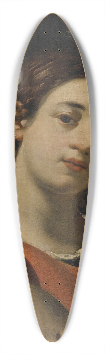 Charles Mellin - Tte de Sainte 39.3 inch art pintail longboard deck