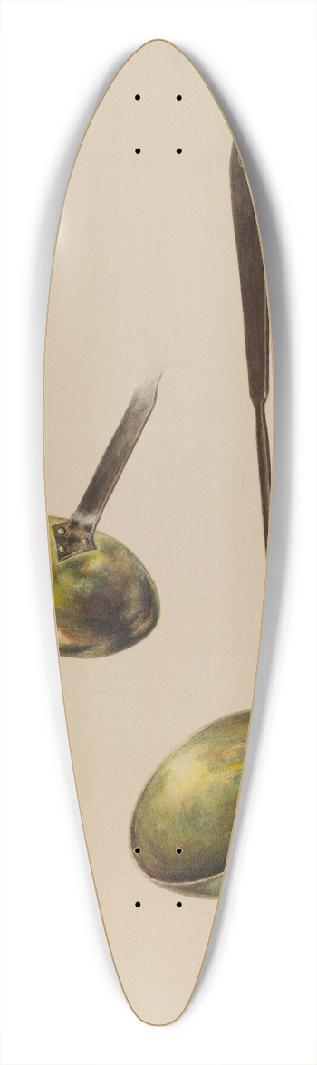 Charles Moss - Ladle 39.3 inch art pintail longboard deck