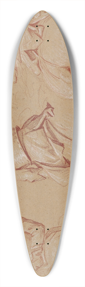 Charles Parrocel - Trois soldats casqus  cheval 39.3 inch art pintail longboard deck