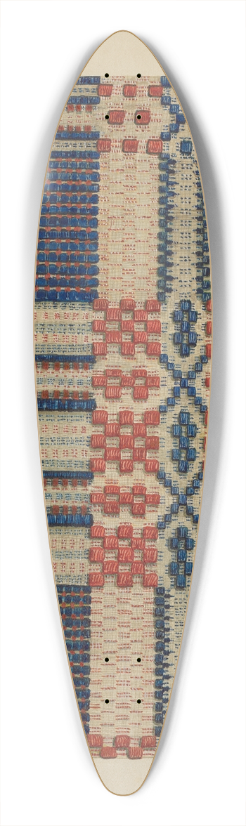 Charles Roadman - Coverlet 39.3 inch art pintail longboard deck