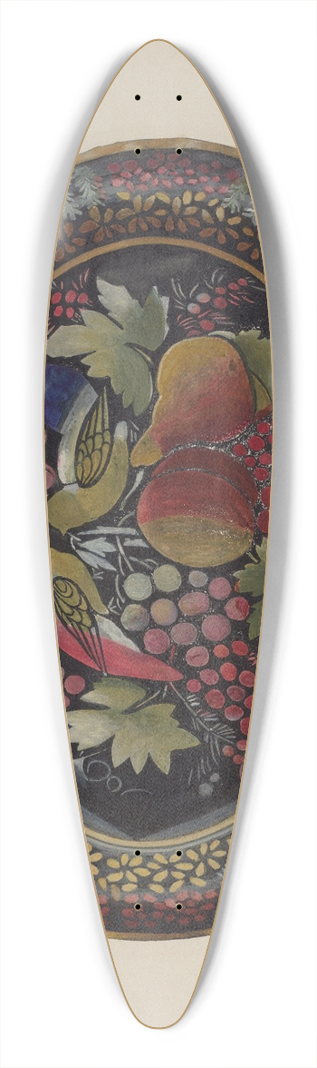 Charles Roadman - Tray 39.3 inch art pintail longboard deck