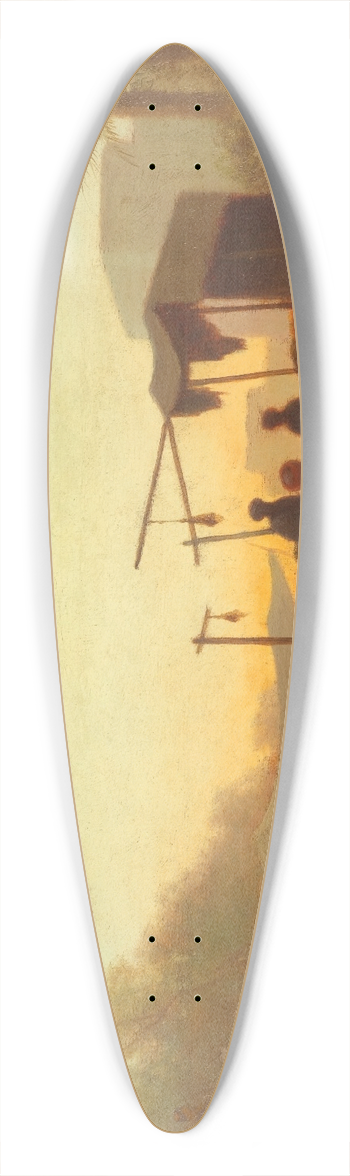 Charles Thodore Frre - Marche Au Caire 39.3 inch art pintail longboard deck
