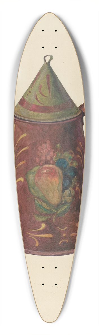 Charles T. Smith - Toleware Coffee Pot 39.3 inch art pintail longboard deck