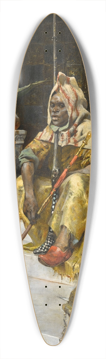 Charles Wilda - The Guard 39.3 inch art pintail longboard deck