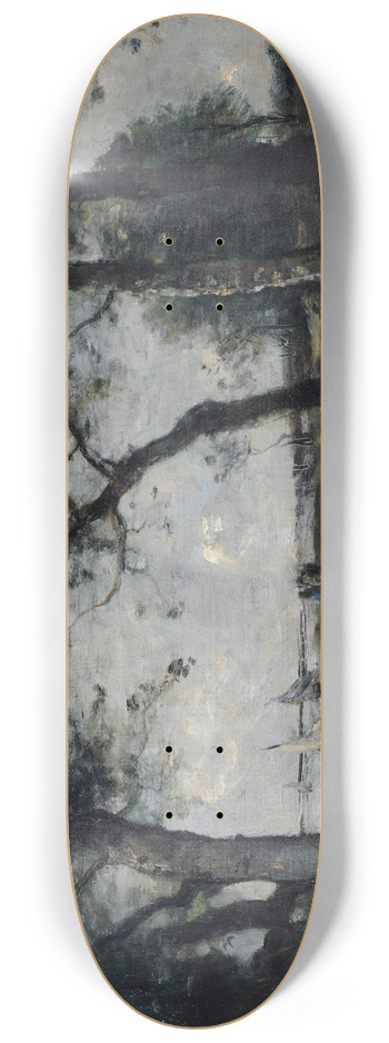 Jean-Baptiste-Camille Corot - Honfleur 8.25 inch art skate deck