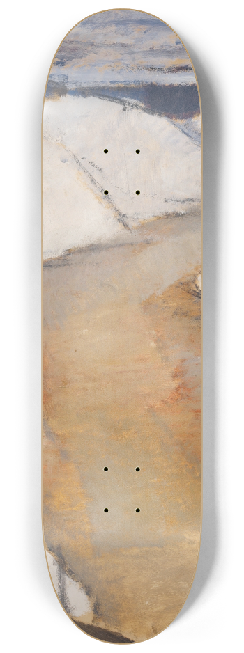 Alvar Cawn - Yellow River 8.25 inch art skate deck