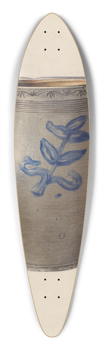 Charlotte Sperber - Crock 39.3 inch art pintail longboard deck