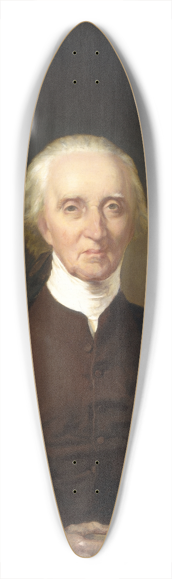Chester Harding - Charles Carroll of Carrollton 39.3 inch art pintail longboard deck