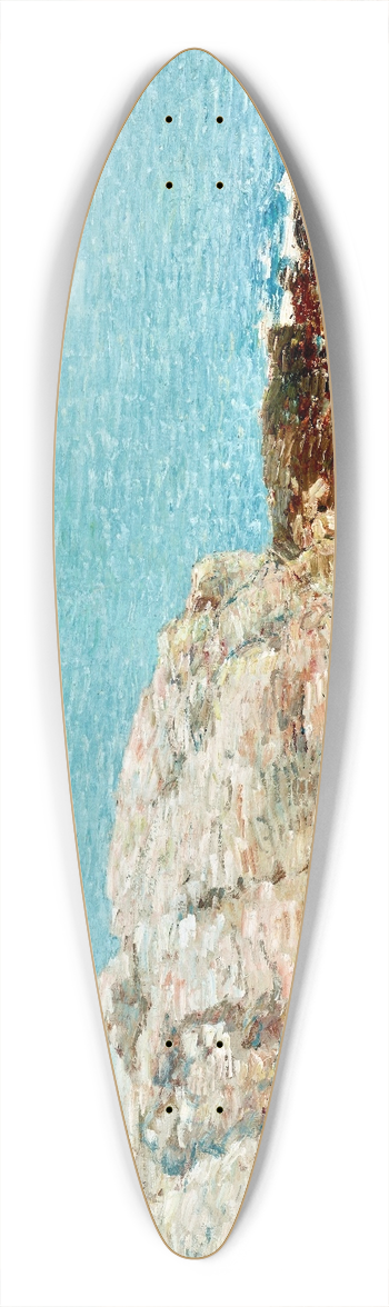 Childe Hassam - Duck Island 39.3 inch art pintail longboard deck