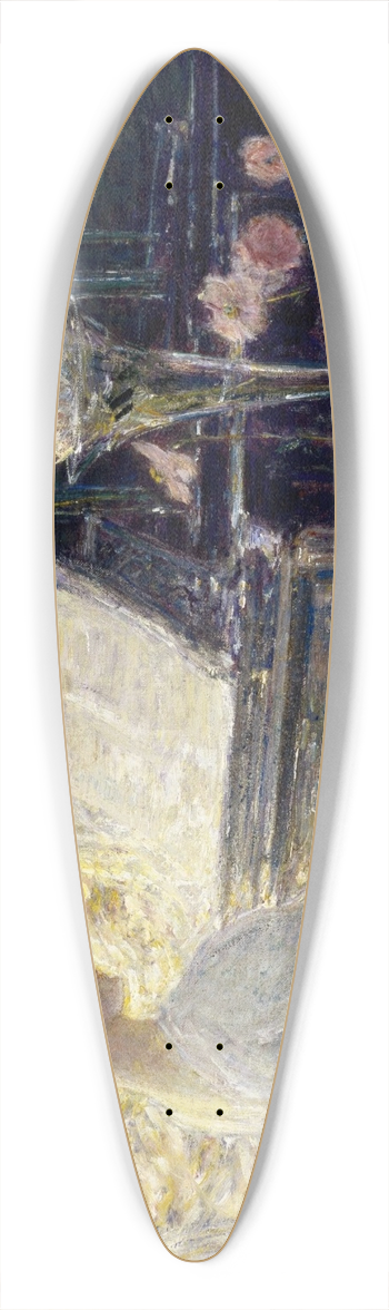 Childe Hassam - The Sonata 39.3 inch art pintail longboard deck
