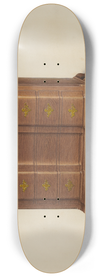 Alvin M. Gully - Block Front Chest of Drawers 8.25 inch art skate deck