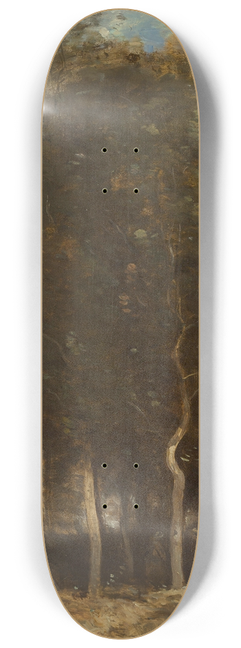 Jean-Baptiste-Camille Corot - Lisire de bois 8.25 inch art skate deck