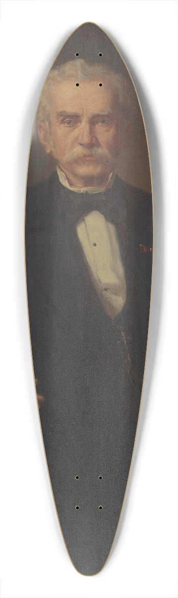 Christian Griepenkerl - Dr. Moritz von Kaiserfeld 39.3 inch art pintail longboard deck