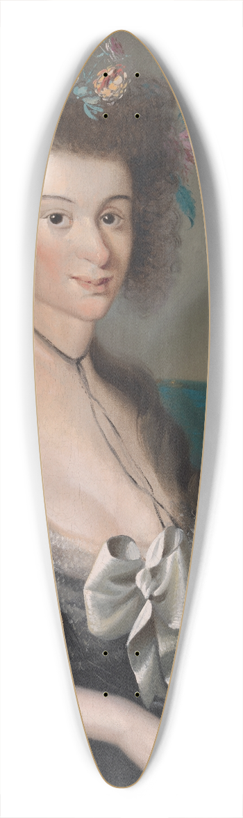 Christian Gullager - Matilda Davis Williams 39.3 inch art pintail longboard deck