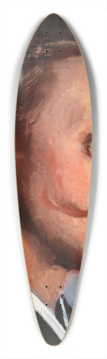 Christian Krohg - Otto Benzon 39.3 inch art pintail longboard deck