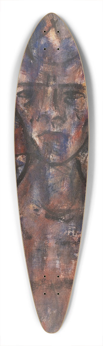 Christian Rohlfs - Aktstudie 39.3 inch art pintail longboard deck
