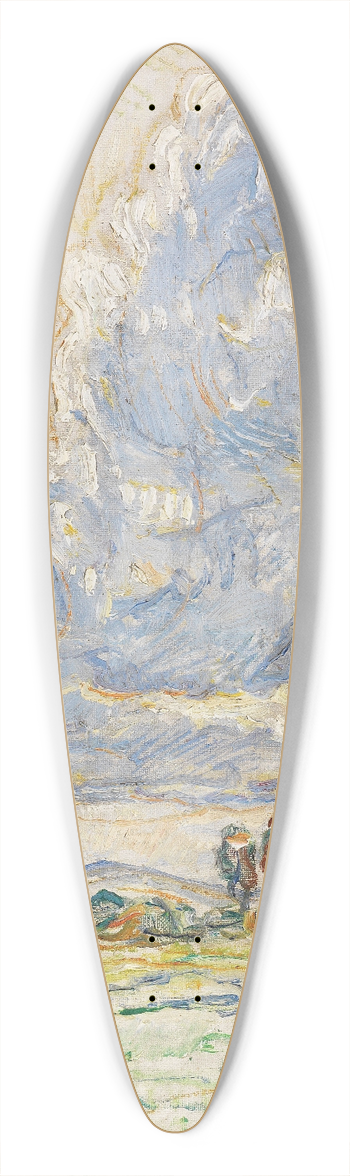 Christian Rohlfs - Landschaft 39.3 inch art pintail longboard deck
