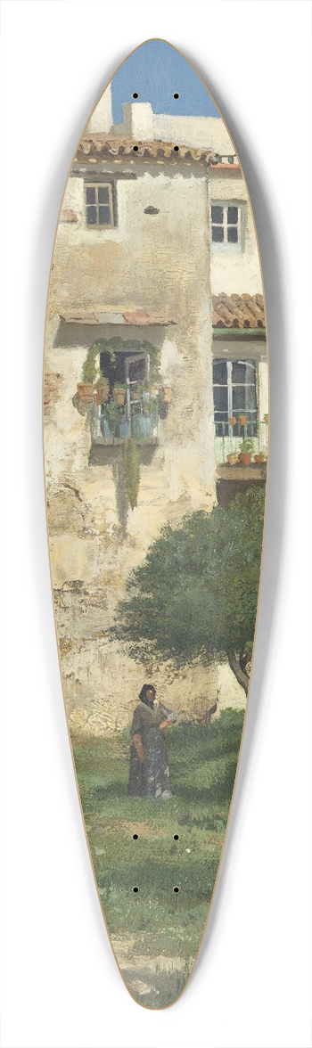 Christian Skredsvig - From Sevilla in Spain 39.3 inch art pintail longboard deck