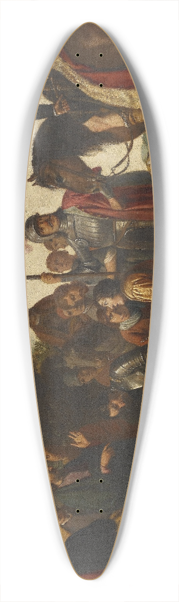 Claes Cornelisz. Moeyaert - Christ with the Centurion 39.3 inch art pintail longboard deck