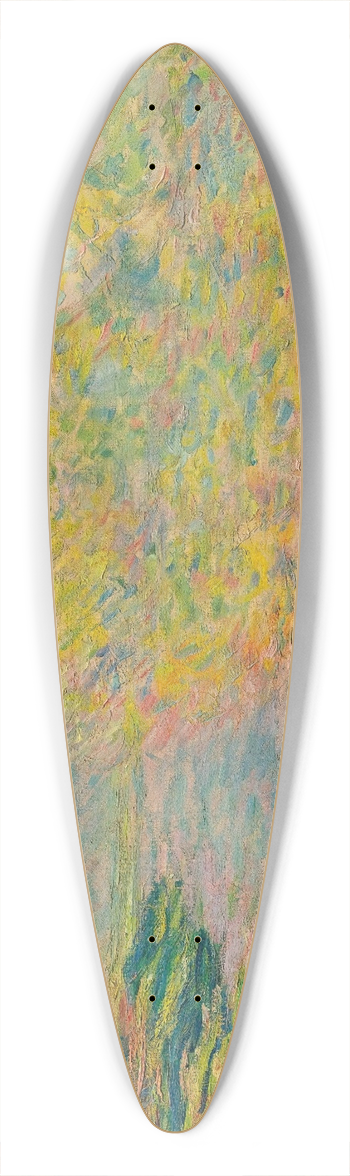 Claude Monet - Automne  Jeufosse 39.3 inch art pintail longboard deck