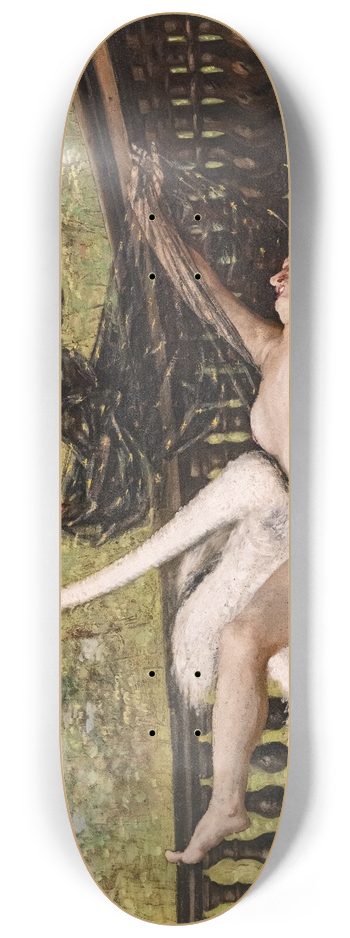 Jean-Baptiste Cariven - Leda and the Swan 8.25 inch art skate deck