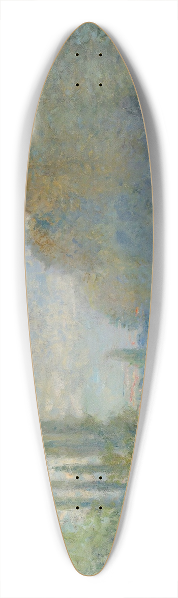 Claude Monet - Bords De La Seine En Automne 39.3 inch art pintail longboard deck