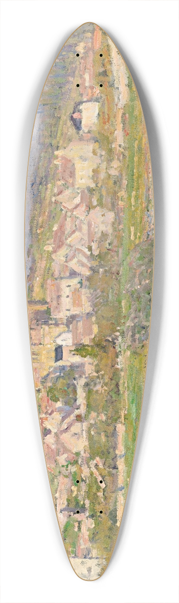 Claude Monet - Vtheuil 39.3 inch art pintail longboard deck