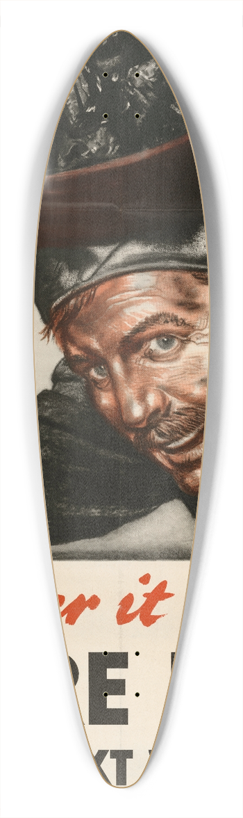 Clive Uptton - Order it Now! Store Fuel for Next Winter 39.3 inch art pintail longboard deck