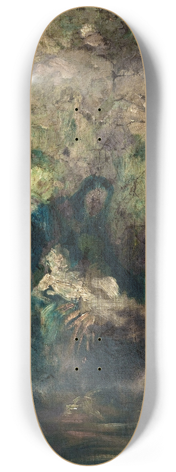 Jean-Baptiste Carpeaux - LAdoration des bergers 8.25 inch art skate deck