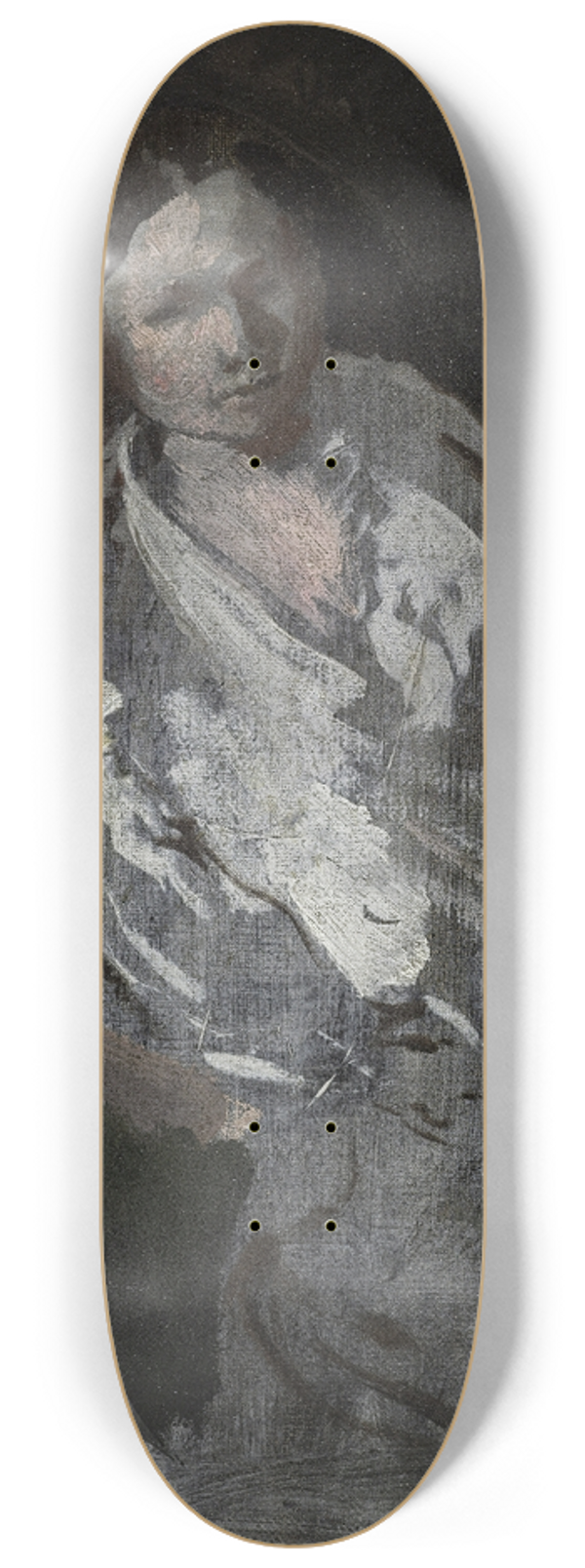 Jean-Baptiste Carpeaux - Madame Carpeaux en dshabill 8.25 inch art skate deck