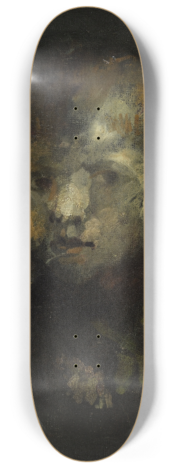 Jean-Baptiste Carpeaux - Portrait de Charles Carpeaux  trois ans 8.25 inch art skate deck