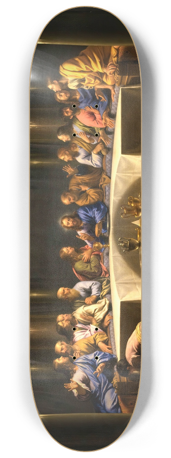 Jean-Baptiste de Champaigne - The Last Supper 8.25 inch art skate deck