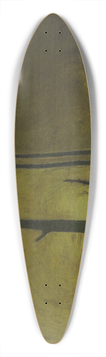 Constant Permeke - Winterlandschap 39.3 inch art pintail longboard deck