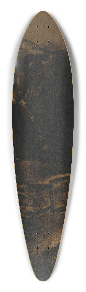 Constant Permeke -  Woman at Prayers 39.3 inch art pintail longboard deck