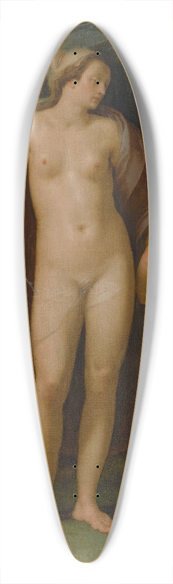 Cornelis Cornelisz Van Haarlem - Venus and Cupid in a landscape 39.3 inch art pintail longboard deck