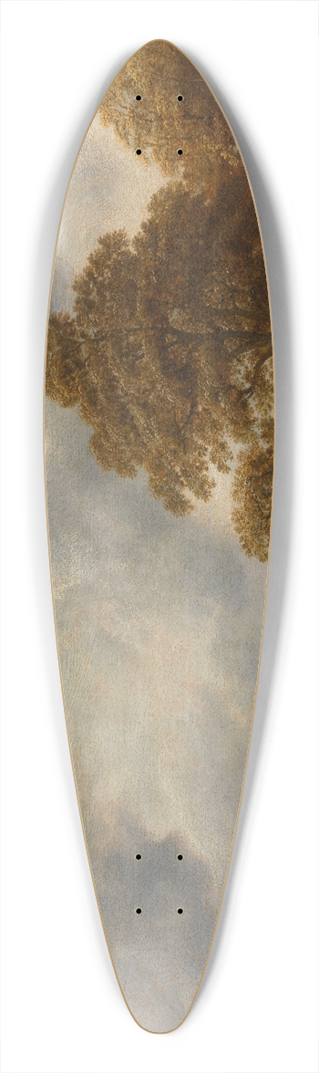 Cornelis Gerritsz Decker - Landscape 39.3 inch art pintail longboard deck