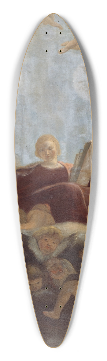 Cornelis Holsteyn - Ceiling Orphans Chamber 39.3 inch art pintail longboard deck