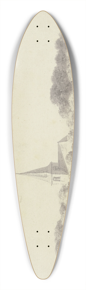 Cornelis Pronk - Haw 39.3 inch art pintail longboard deck