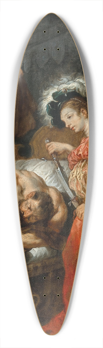 Cornelis Schut - Judith and Holofernes 39.3 inch art pintail longboard deck