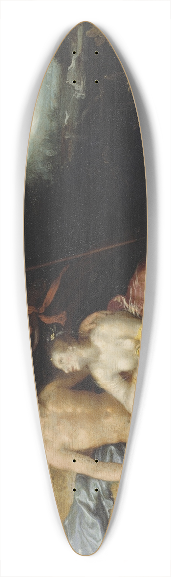 Cornelis van Haarlem - Venus and Adonis 39.3 inch art pintail longboard deck