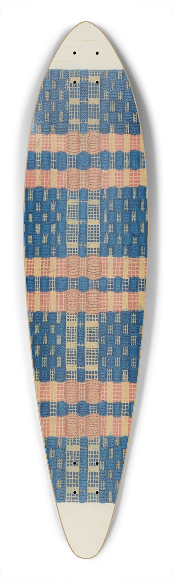 Cornelius Christoffels - Coverlet 39.3 inch art pintail longboard deck