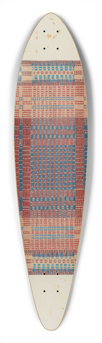 Cornelius Christoffels - Coverlet 39.3 inch art pintail longboard deck