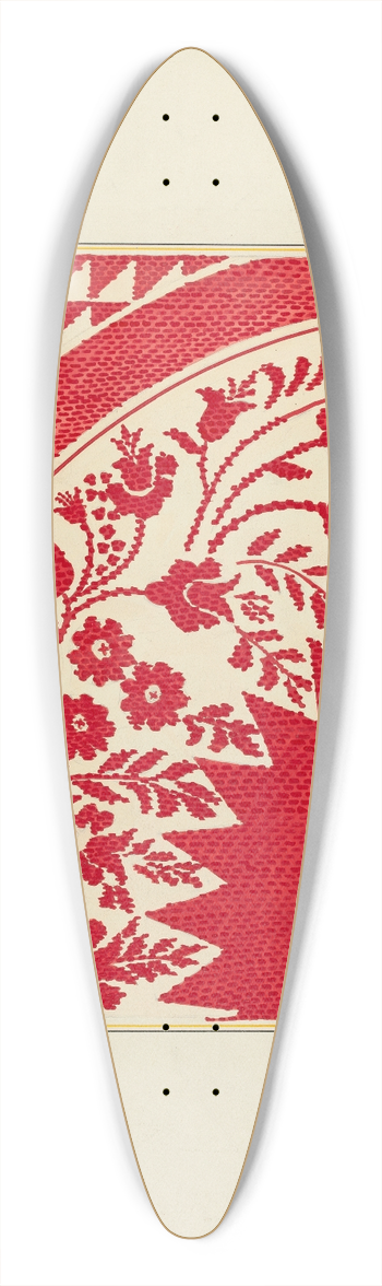 Cornelius Christoffels - Homespun Coverlet 39.3 inch art pintail longboard deck