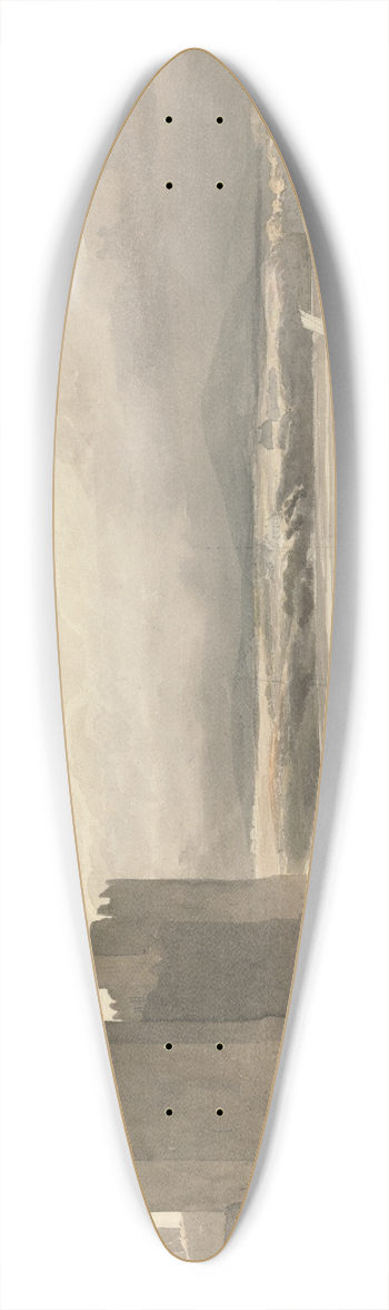 Cornelius Varley - Carnarvon 39.3 inch art pintail longboard deck