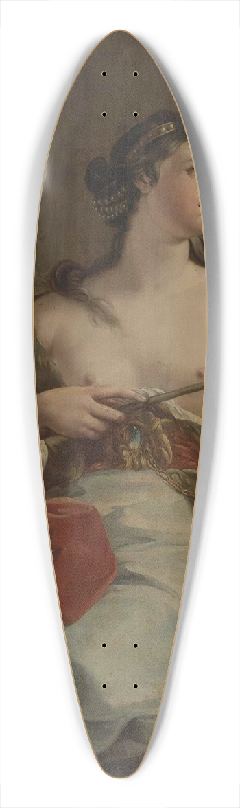 Corrado Giaquinto - A Sorceress 39.3 inch art pintail longboard deck