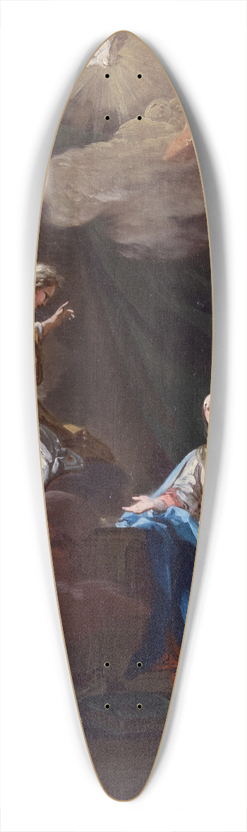 Corrado Giaquinto - TheAnnunciation 39.3 inch art pintail longboard deck